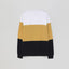 LFT Color Block Ottoman Navy Blue & Mustard Sweat Shirt 3030
