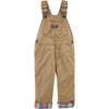 OSH Cookies Brown Cotton Full Dungaree 4040