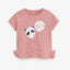 ZR Panda Baloon Pink Top 1352