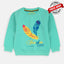 BGM Feather Lightly Turquoise Sweat Shirt 2431