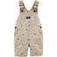 Osk Anchor Print Beige Cotton Short Dungarees 3802