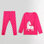 Little Raspberry Pink Unicorn Two Piece Set 949