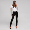 D&C Ladies Jet Black Skinny Jeans