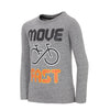 4F Move Bicycle Milange Grey Full Sleeves Tshirt 2533