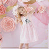 VKT Reversible Sequin Bunny Pink Frock 7489