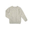OK Design Knitted Stone White Sweater 2871