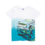 DOPO Blue Jeep Rally White Tshirt 1479