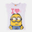 DPB Me I Love Minion White Top 1518
