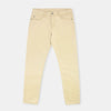 OM Beige Cotton Round Pocket Pant 1142