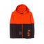 LS APX Sonic Embossed Orange With Black Zipper Hoodie 3307