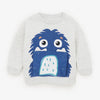 ZR Grey Monster Kangaroo Pocket Sweatshirt 855