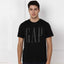 GP Black Print Black Tshirt 6182