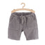 51015 Acid Wash Rough Look Grey Shorts 3719
