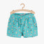 51015 Multi Birds Teal Girls Shorts 3707