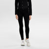 OLY Kendell Faded Grayish Black Zip Bottom Skinny Fit Denim 3411