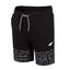 4F Never Give Up Black Mid Season Shorts 1818