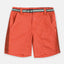 LC Orange Side Tape Contrast Belt Shorts 1255