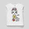 PLM My Look Today Doll Printed White Tshirt 1541