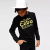 TAO Cebu Republic Foil Print Black Sweatshirt 3151
