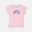 FX Rainbow Embroidered Pink Top 1340