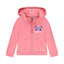 Orches Zipped Hooded Jacket Pink