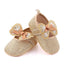 Valen Glitter Butterflies Golden Pumps 2119