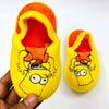 DS Simpsons Yellow Winter Slippers 3279