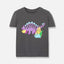 LUP Dino Printed Dark Grey Tshirt 1550
