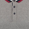 TWS Heritage Mens Dark Grey Grindle Tipped Polo