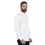 SPL Basics Mandarin Collar Linen Casual Shirt Bright White 422