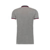 TWS Heritage Mens Dark Grey Grindle Tipped Polo
