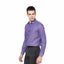 ARO Purple Solid Slim Fit Formal Shirt 8891