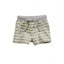 LUP Yellow Stripe Grey Terry Shorts