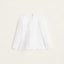 MNG Ruffled Message Girls White Top 1203