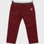 SM Maroon Cotton Joggers Strip Belt 1154