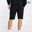 SS Pique Black Shorts 10091
