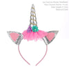 Silver Unicorn Hair Catch 9035