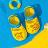 Mario Shapes Chick Face Yellow Sandals 7549