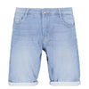 TT Josh Light Blue Regular Slim Denim Shorts