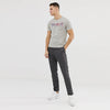 Tommy Color Embroidered Grey Tshirt 6218