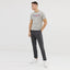 Tommy Color Embroidered Grey Tshirt 6218