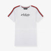HL Shoulder Tape Script Logo White T-Shirt 9400