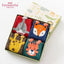CRM Jungle Animal Green 4 Socks Box 4647