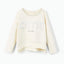 MNG Ecru Cutie Sweatshirt for Girls