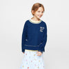 MNG Navy Blue Message Sweatshirt 447