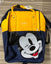 Anello Mickey Mouse Travel Yellow & Navy Blue Backpack 9111