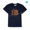 Paw P Hogwarts Sequin Dark Blue Top 9452
