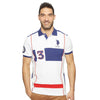 U.S Polo Assn Slim Fit Color Block White Polo Shirt
