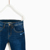 ZR Denim Slim Fit Five Pocket Dark Blue