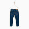 ZR Denim Slim Fit Five Pocket Dark Blue